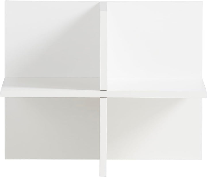 Schildmeyer Regalkreuz Serie Rena 500, 701796, weiss, 47,5 x 32,8 x 38,4 cm, Weiß