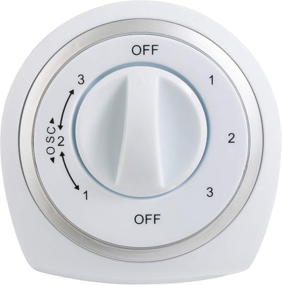 Arebos Turmventilator | 50 Watt | 60°-Oszillation | 3 Geschwindigkeitsstufen | Ventilator mit Trageg