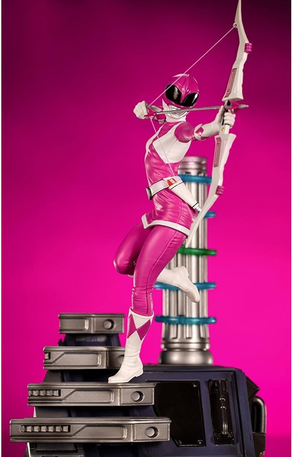 Iron Studios 1:10 Pink Ranger BDS Art - Power Rangers 1:10 Scale, 1:10 Scale