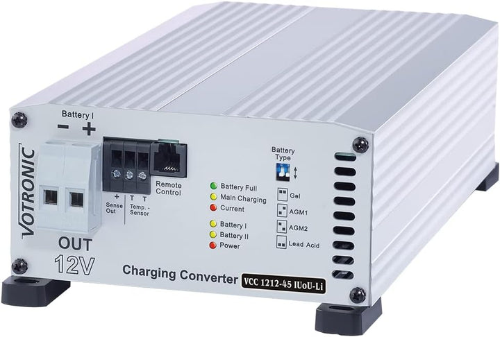 Votronic 3308 VCC 1212-45 IUoU-Li 12V 45A B2B Ladegerät galvanisch isoliert 1212-45 IUoU-Li 45A, 121
