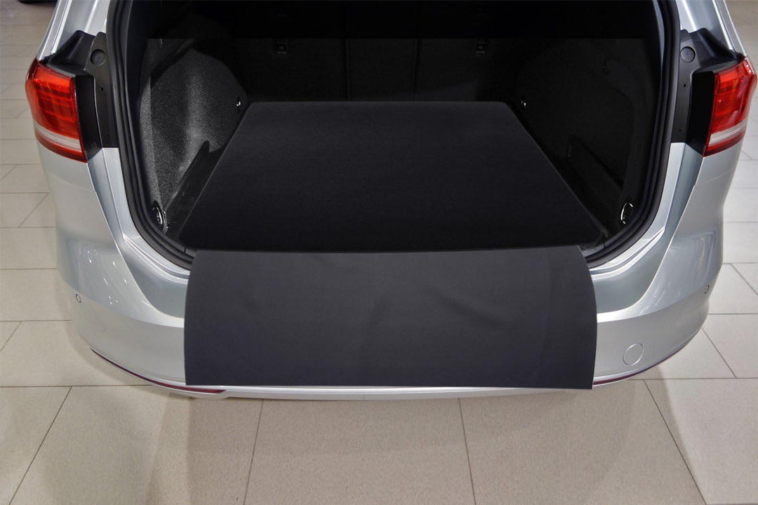 tuning-art 2606 Kofferraummatte für VW Passat B8 3G Variant 2014-2-teilig mit Ladekantenschutz