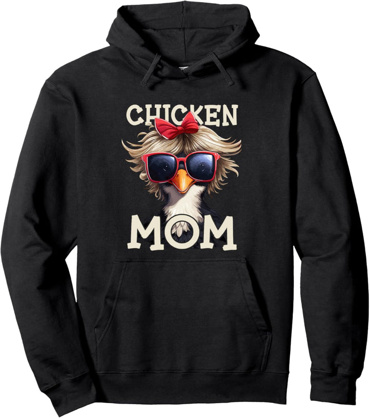 Chicken Mom Landwirtschaft Landwirt Huhn Lustige Hühner Pullover Hoodie