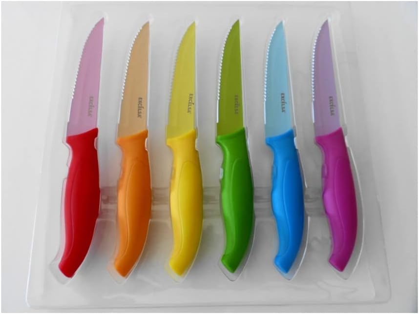 Soul Kitchen Fleischmesser 6er Set Color mehrfarbig, Fleisch
