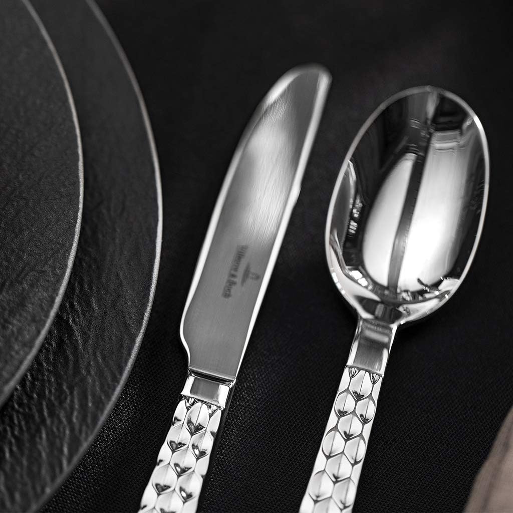 Villeroy & Boch – Boston Besteck Set 30 teilig 6 Personen, spülmaschinenfest, rostfrei, Tafelbesteck