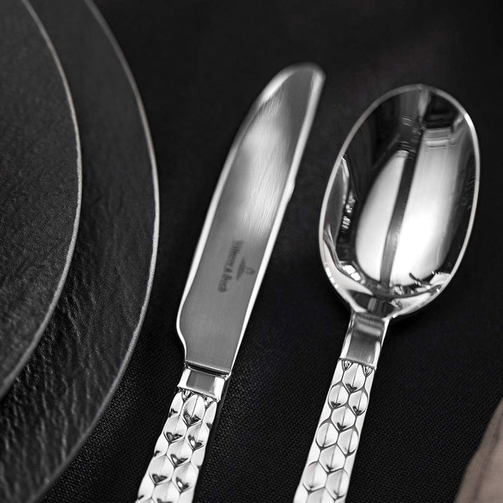 Villeroy & Boch – Boston Besteck Set 30 teilig 6 Personen, spülmaschinenfest, rostfrei, Tafelbesteck
