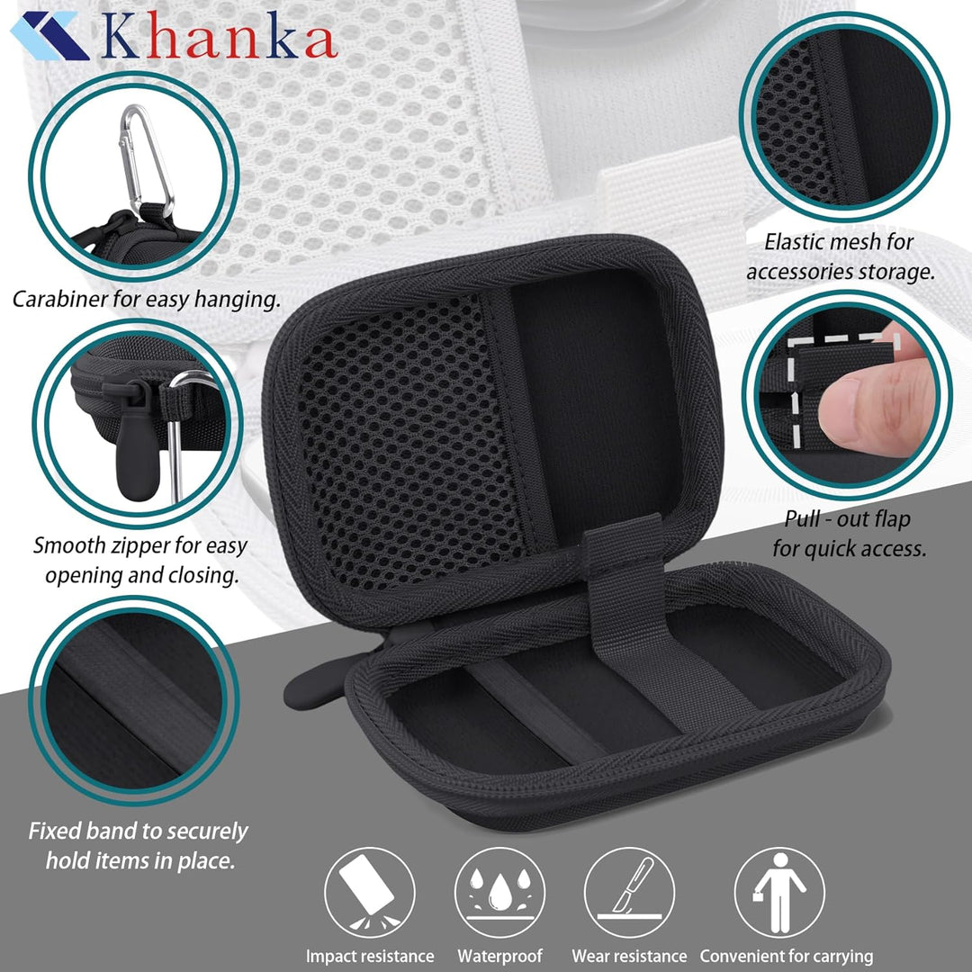 Khanka Etui für Anker Nano/MagGo PowerBank, Ultra-schlankes 5.000mAh/10.000mAh Magnetisches Akkupack