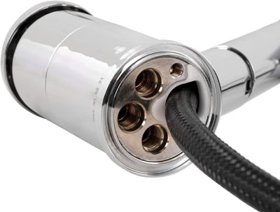'aquaSu® Basic Küchenarmatur Tiado für Spüle | Spültischarmatur mit ausziehbarer Geschirrbrause | Wa