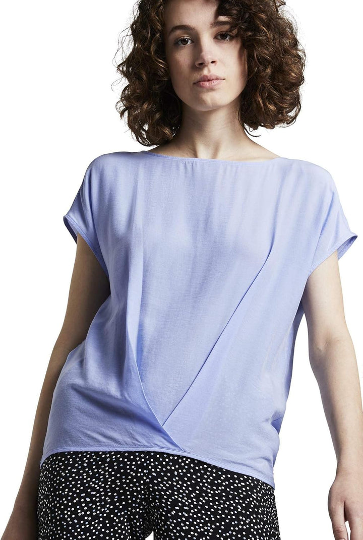 TOM TAILOR Damen 1019519 Bluse (1er Pack) 40 12819 - Parisienne Blue, 40 12819 - Parisienne Blue