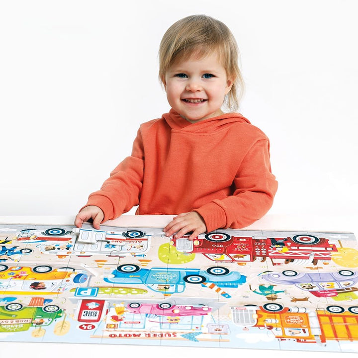 Banana Panda Jigsaw Moto Jumbo Puzzle Cars 3+