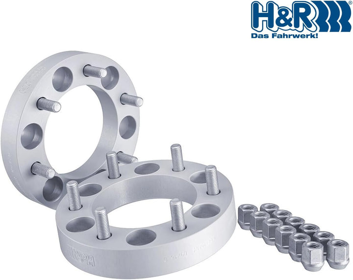 H&R DRM-System Spürverbreiterungsatz 80mm pro Achse - Lochkreis 5x114,3 - Mittenzentrierung 70,5mm -
