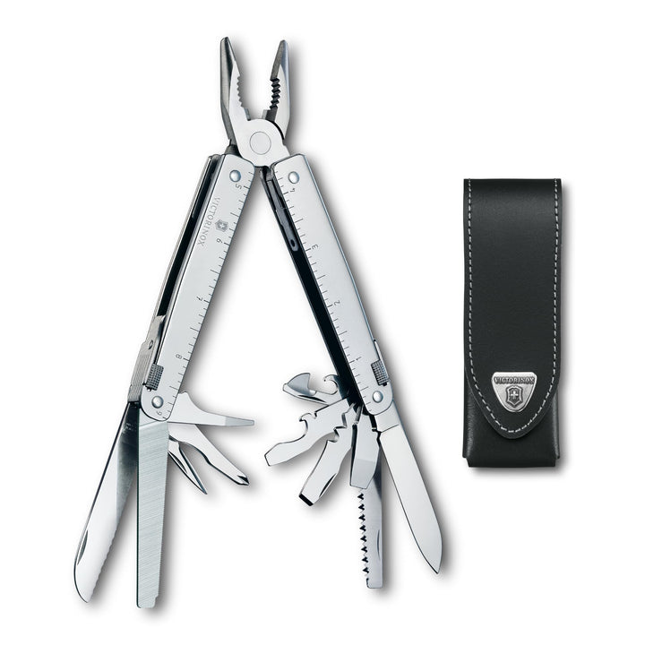 Victorinox, Multifunktionstool, SwissTool, Taschen Werkzeug, Funktionen, Kombi-Spitzzange, Feststell