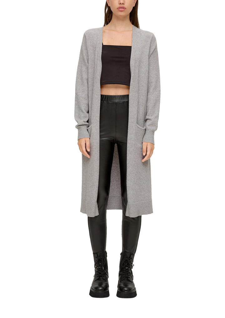 s.Oliver Damen Strickjacke, M 9400 Grau