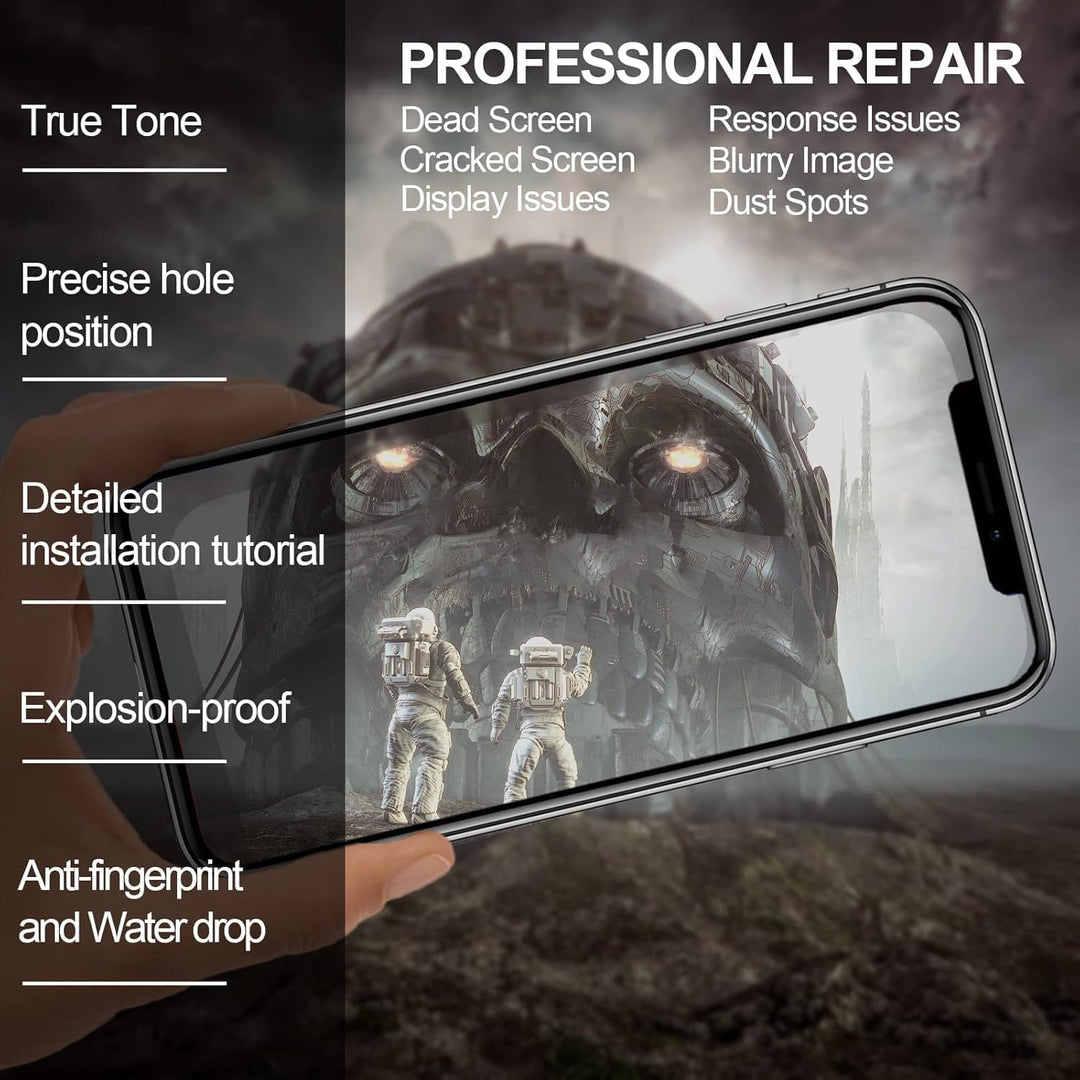 Display für iPhone XR Bildschirm Ersatz 3D Touch Screen LCD Display Digitizer Full Assembly + Repara