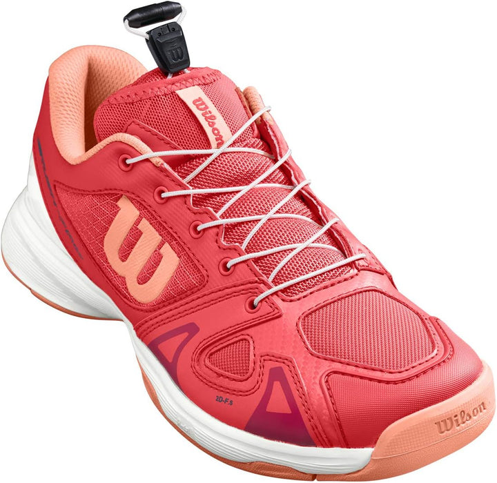 Wilson Jugend/Kinder Tennisschuhe, RUSH PRO JR QL, Für alle Bodenbeläge, Alle Spielertypen 37 2/3 EU