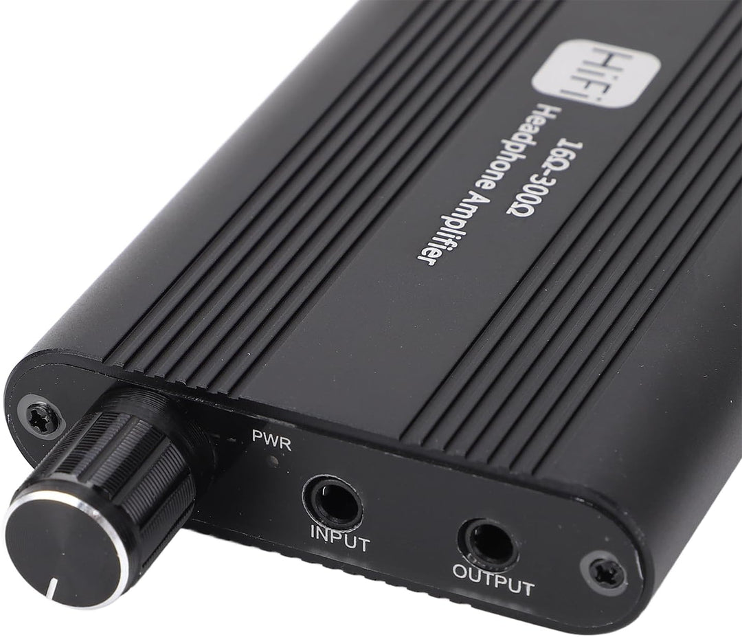 Kopfhörerverstärker, 3,5 Mm Professioneller HiFi-Kopfhörerverstärker, Impedanz 16–300 Ω, Tragbarer K