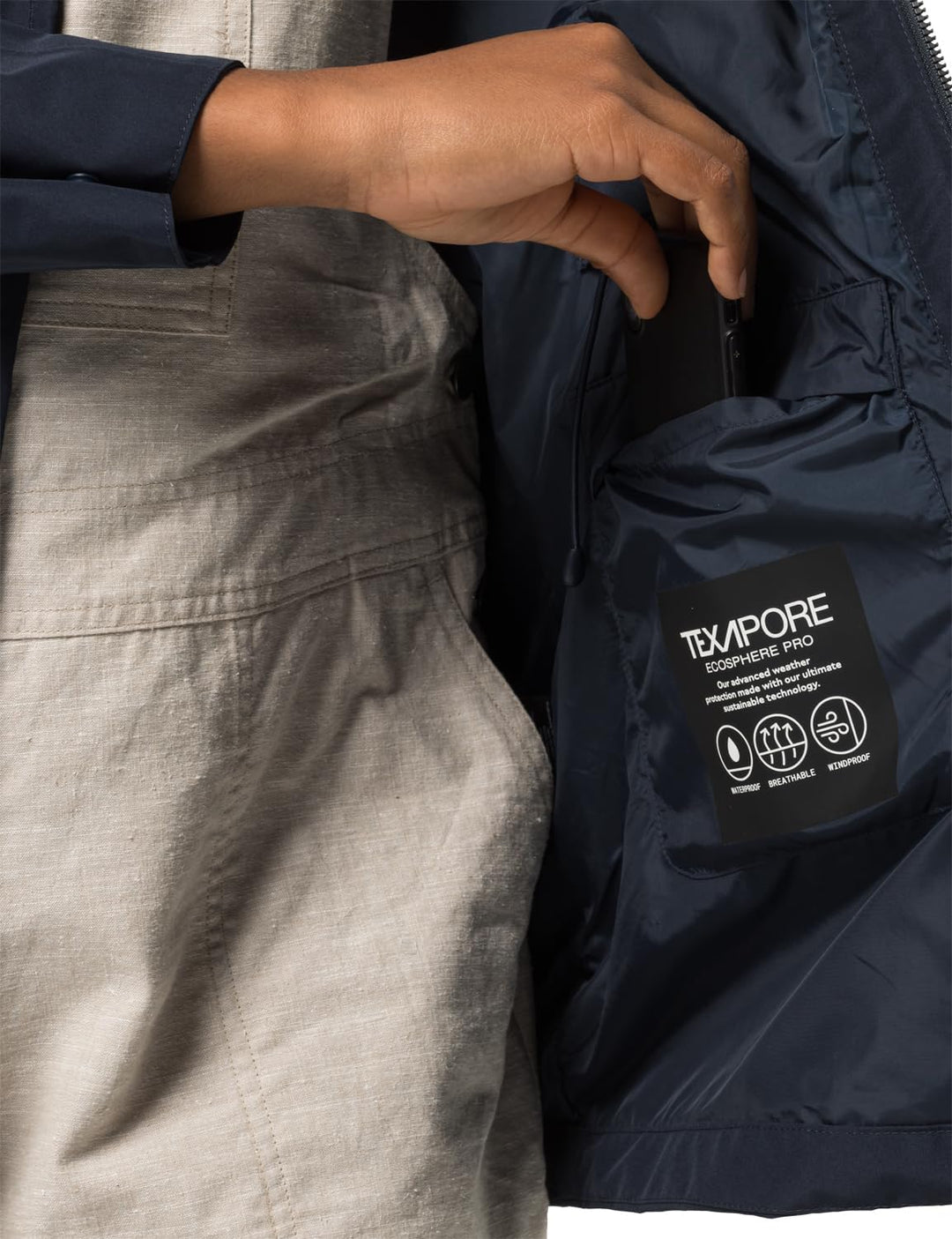 Jack Wolfskin Damen Dakar Parka Damen Parka L night blue, L night blue