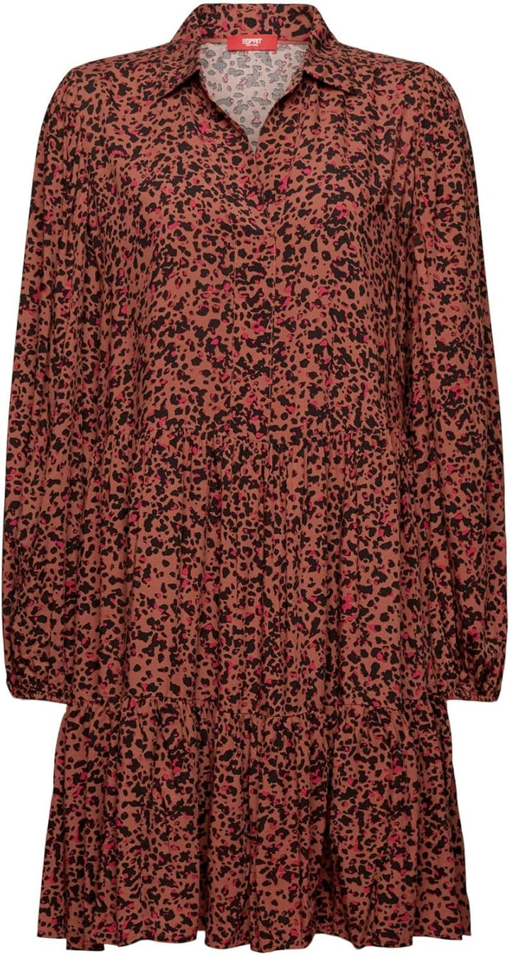 ESPRIT Damen Kleid 32 228/Toffee 4, 32 228/Toffee 4