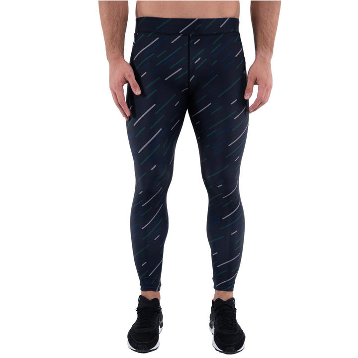 Kapow Meggings Performance Range Männer Leggings Sportkompression mit Taschen M Astra, M Astra