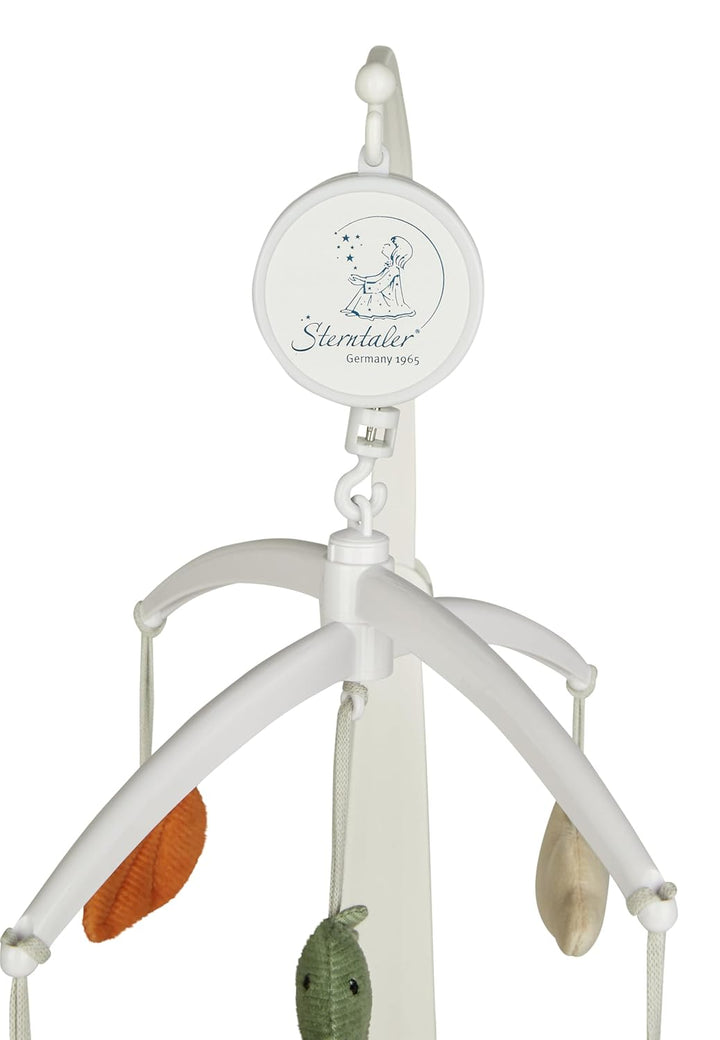 Sterntaler Mobile Dino Rexi - Baby Mobile mit Plüschfiguren aus weichem Feincord & Flausch wattiert