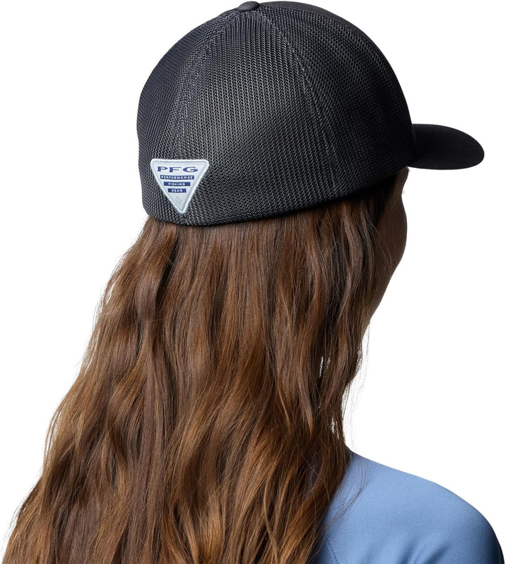 Columbia Unisex PFG Statetriot Mesh Ballkappe Cap S-M Shark/Pfg Pride USA, S-M Shark/Pfg Pride USA