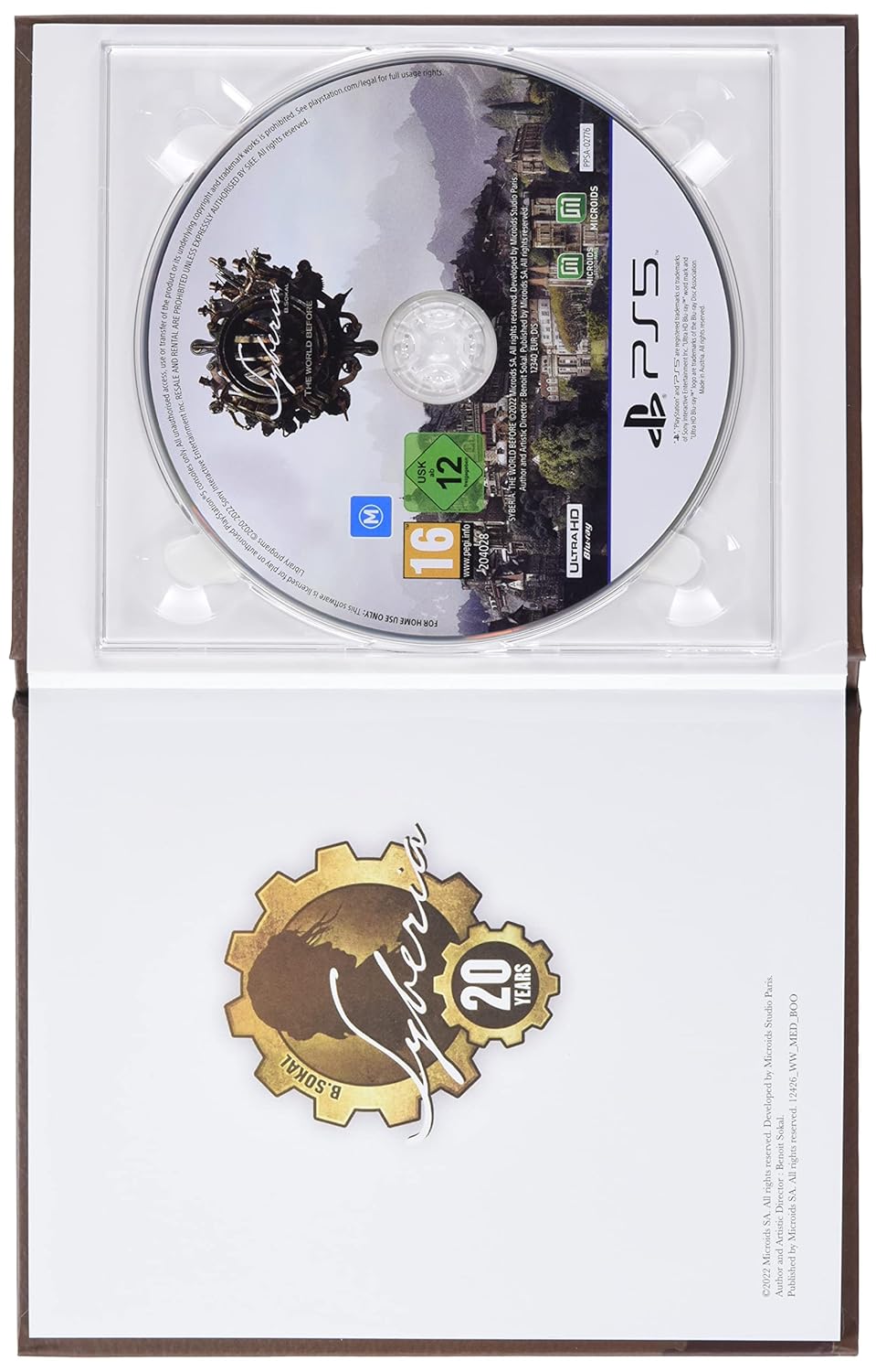 Syberia: The World Before - 20 Years Edition PlayStation 5 Standard, PlayStation 5 Standard