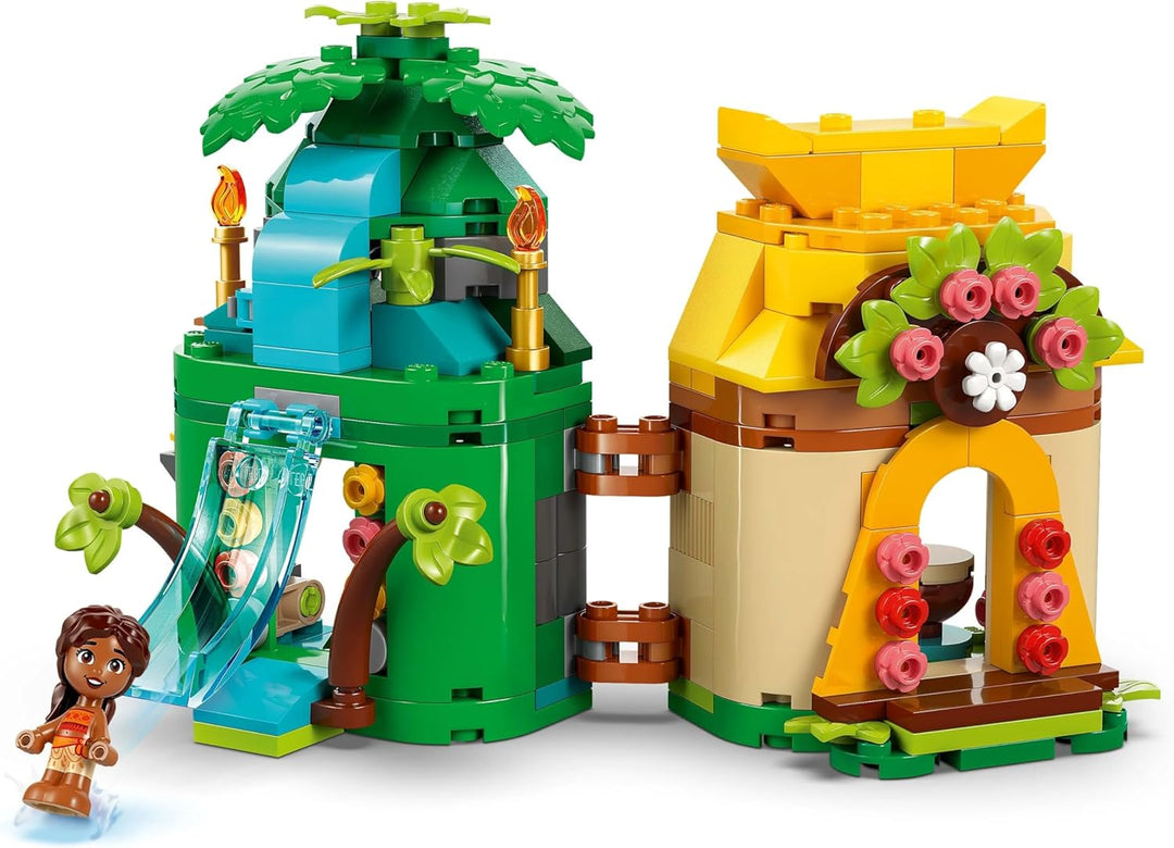 LEGO ǀ Disney Vaianas Inselspass, Bauset für Kinder, die gern fantasievoll Spielen, baubares Modell