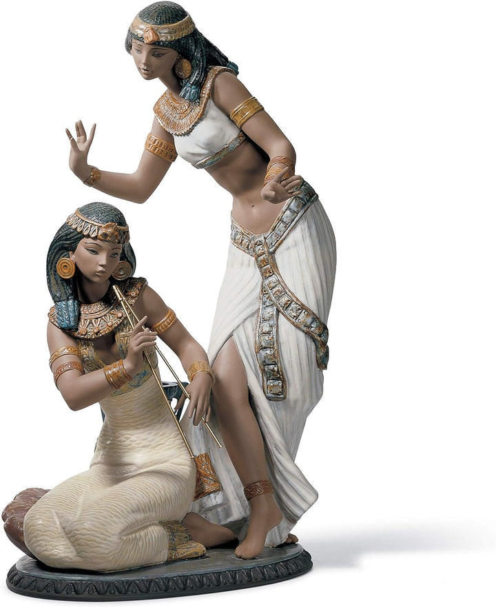 LLADRÓ Figur Tänzerinnen Vom Nil. Tänzerinnen Vom Nil. Porzellan.