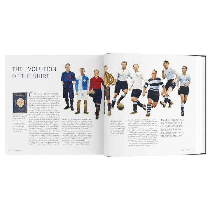 The Spurs Shirt: The Official History of the Tottenham Hotspur Jersey, Gebundenes Buch