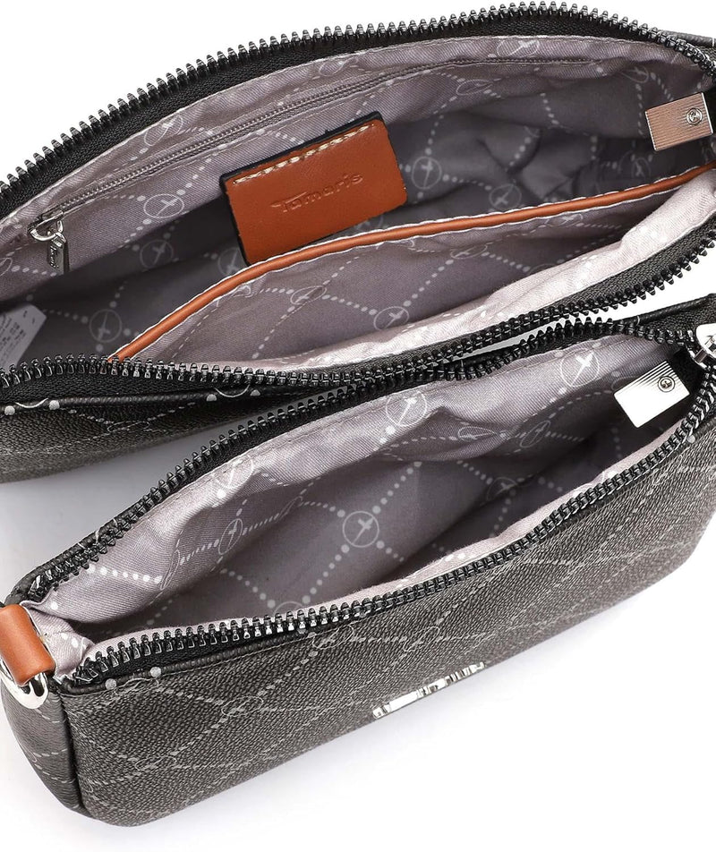 Tamaris Umhängetasche TAS Anastasia 31171 Damen Handtaschen Print Einheitsgrösse Black 100, Einheits