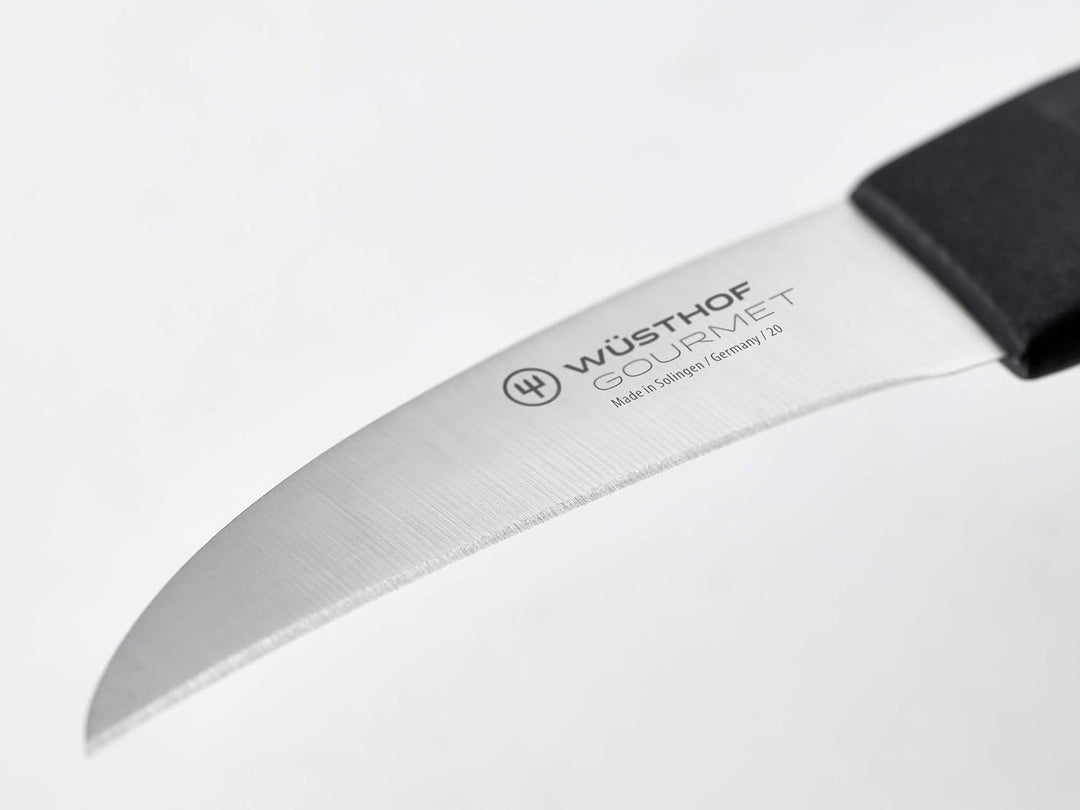 WÜSTHOF Gourmet Messerblock mit 6 Artikeln 5 Kochmesser, Wetzstahl, 5 Kochmesser, Wetzstahl