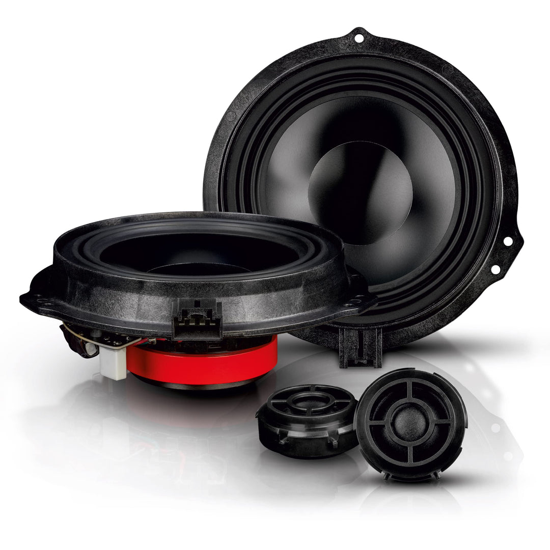 EMPHASER EM-FDF1 – Lautsprecher Set kompatibel mit Ford Transit, Transit Custom und plattformverwand