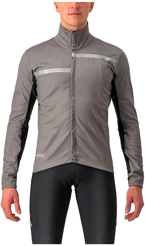 Castelli Herren Transition 2 Jacket Jacket XXL NICKEL GRAY/DARK GRAY-SILVER R, XXL NICKEL GRAY/DARK