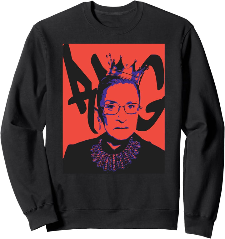 RBG Ruth Bader Ginsburg (orange) Sweatshirt