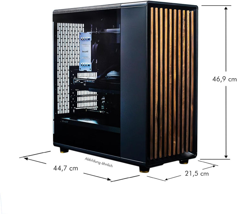 dcl24 Grafik PC Büro AMD Ryzen 7 9700X, RTX4080 Super, 64GB RAM, 2TB SSD, Office PC mit 8x5.5 GHz, W