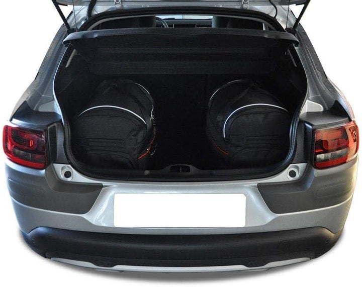KJUST Dedizierte Reisetaschen 4 stk kompatibel mit CITROEN C4 CACTUS I 2014-2017