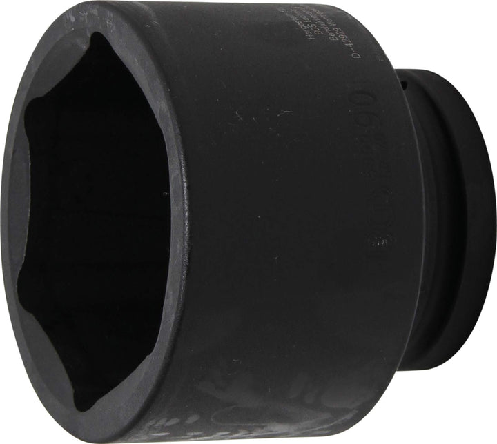 BGS 5890 | Kraft-Steckschlüssel-Einsatz Sechskant | 25 mm (1") | SW 90 mm Schlüsselweite: 90 mm, Sch