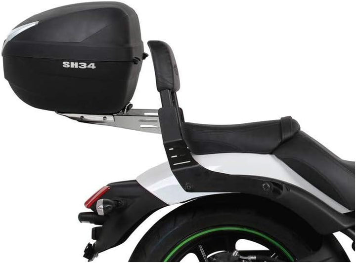 K0vl65sn - verchromte beifahrer-rückenlehne für motorrad kompatibel mit kawasaki vulcan s 2015-2021