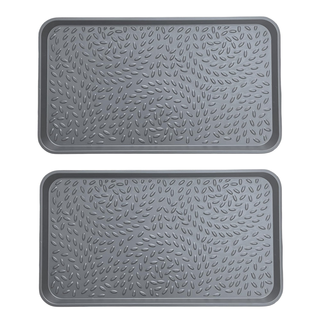 Schuhwanne - Grosse Schuhabtropfschale für Schuhregal Outdoor, Auffangwanne aus Kunststoff, Abtropfs