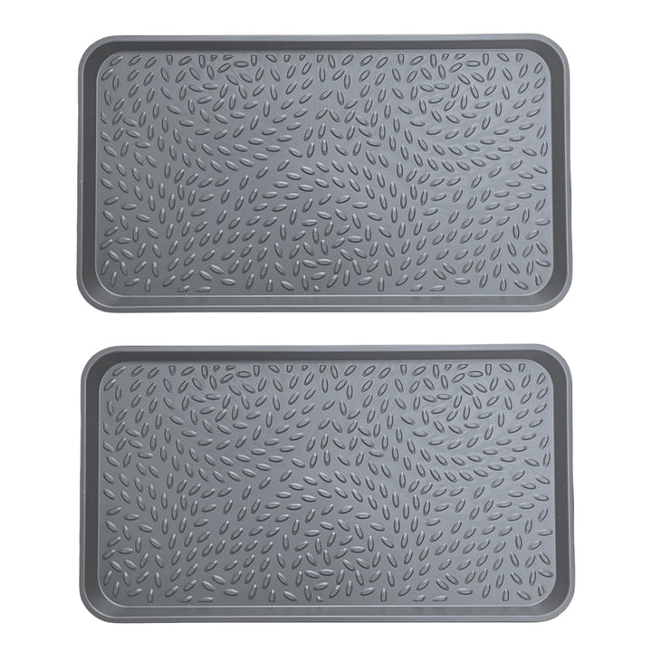 Schuhwanne - Grosse Schuhabtropfschale für Schuhregal Outdoor, Auffangwanne aus Kunststoff, Abtropfs