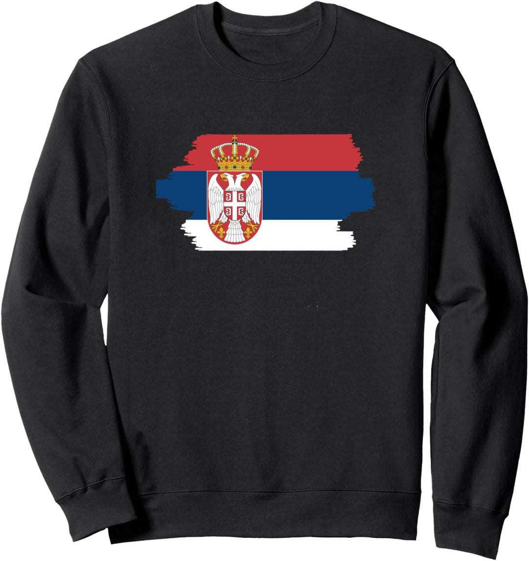 Serbische Flagge Serbien Sweatshirt