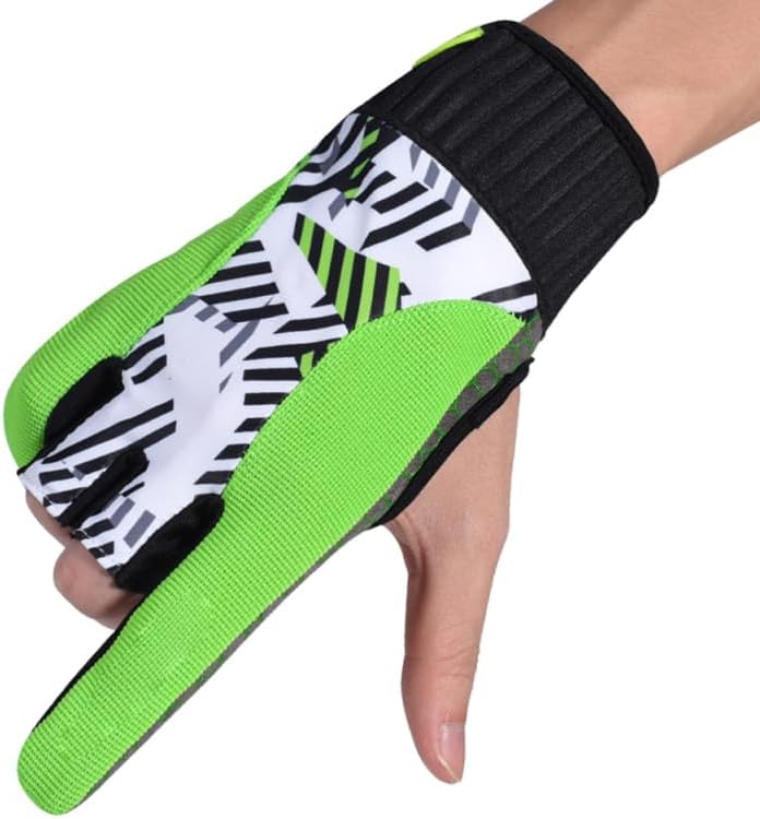 LIOOBO 1 Paar Bowlinghandschuhe mit Fingern Bowling-Stützhandschuh Männer Bowling-Handschuhe Billard