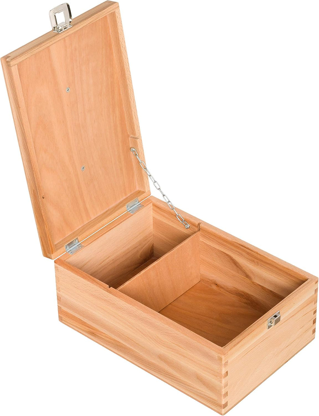 Redecker Schuhputzkasten mit Klappdeckel aus Buche