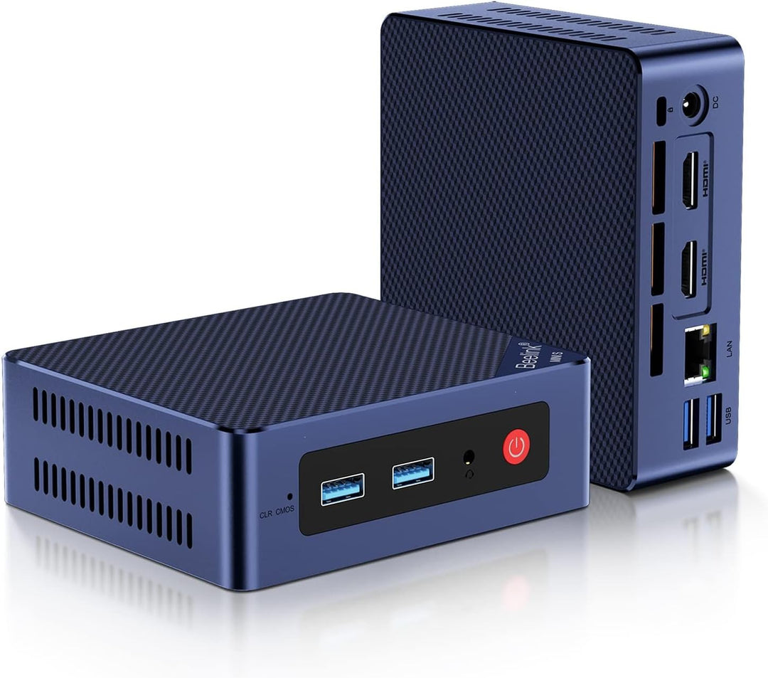 Beelink Mini S13 Mini PC, Intel Twin Lake-N150(bis zu 3.6GHz), 16GB DDR4 RAM 500GB M.2 SSD, Desktop
