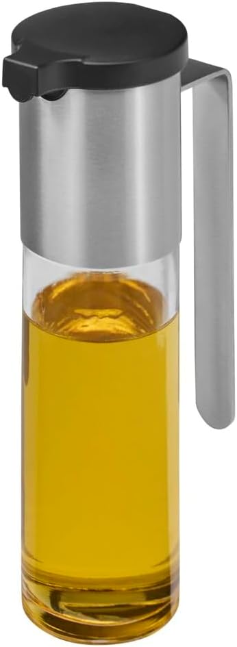 WMF Basic Essig- Ölspender 120ml, Essig und Öldosierer mit Aromadeckel, Rücklauföffnung, Glasbehälte