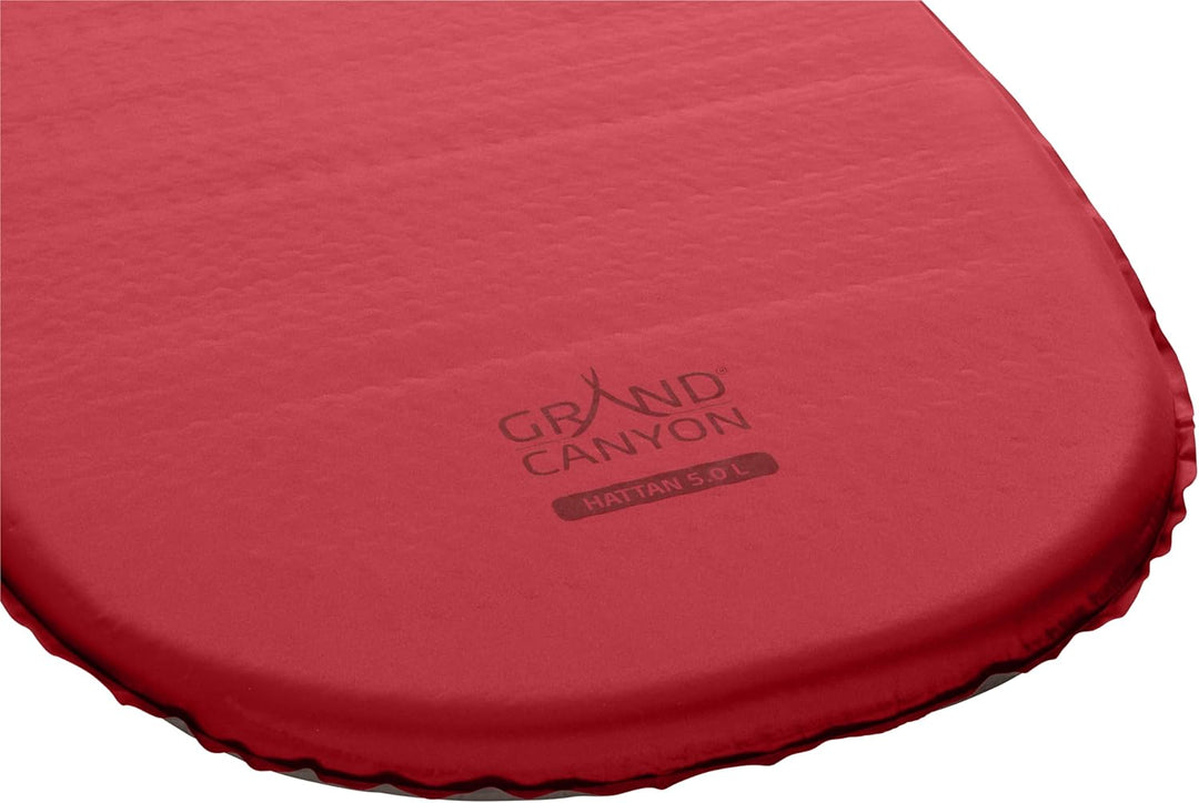 Grand Canyon Hattan 5.0 L - Selbstaufblasende Isomatte, Camping-Matte - 198x63x5,0cm - American Beau