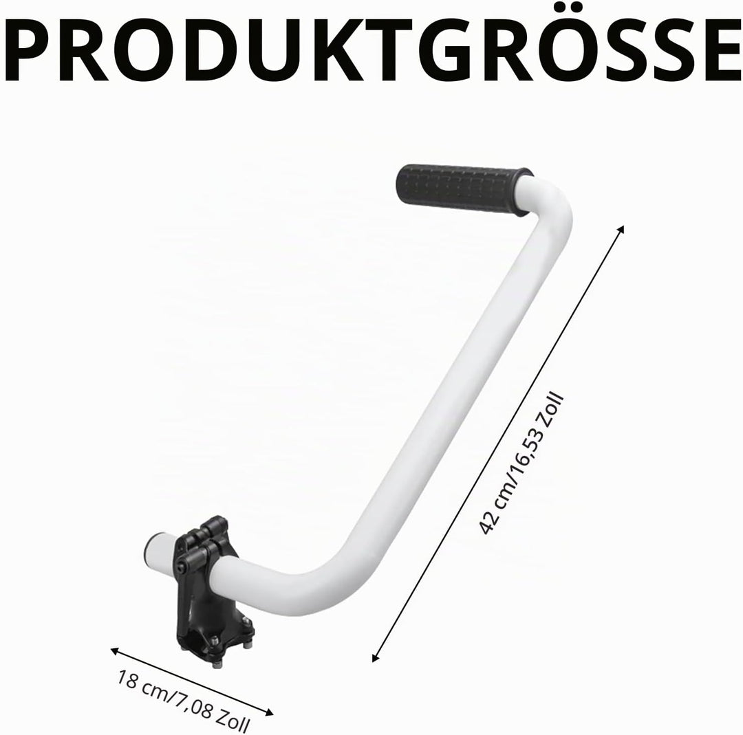 Trimmergriff, Rasentrimmer-Griff aus Aluminium, Ergonomischer Griff für Rasenmäher, Trimmer-Griffver