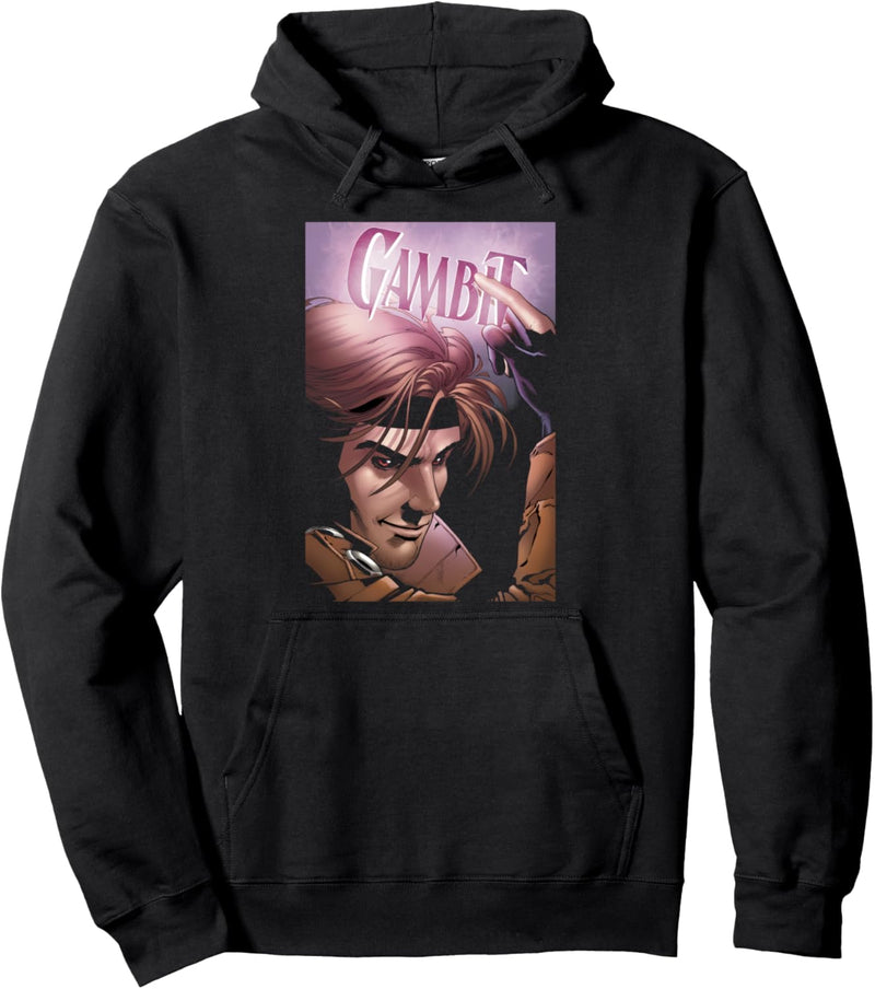 Marvel X-Men Gambit Dark Portrait Pullover Hoodie