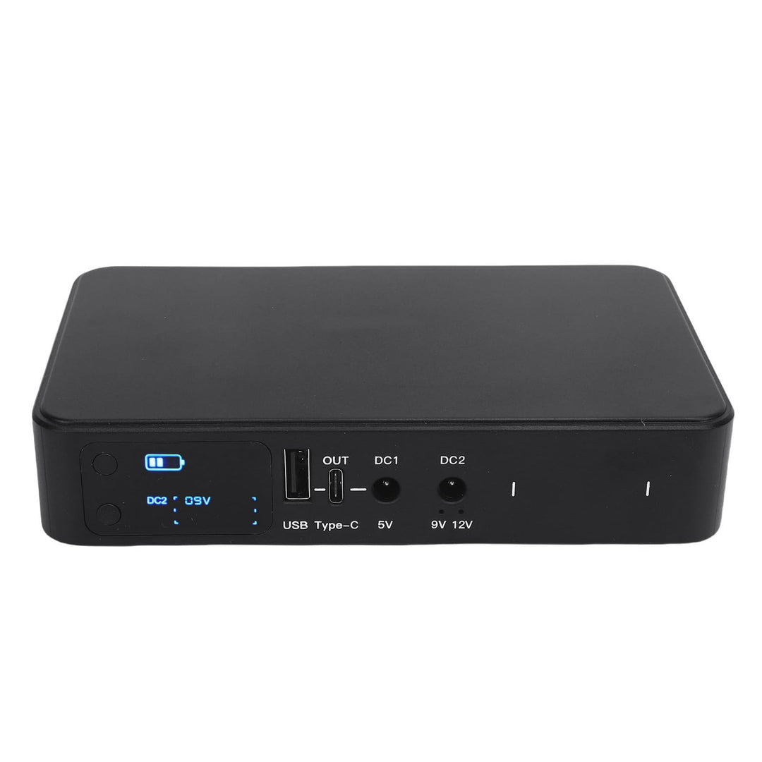USV-Stromversorgung, Nahtlose Backup-Batterie, USB Typ C 5 V 3,6 A, 18000 MAh, 9 V 2 A 12 V 2 A Ausg