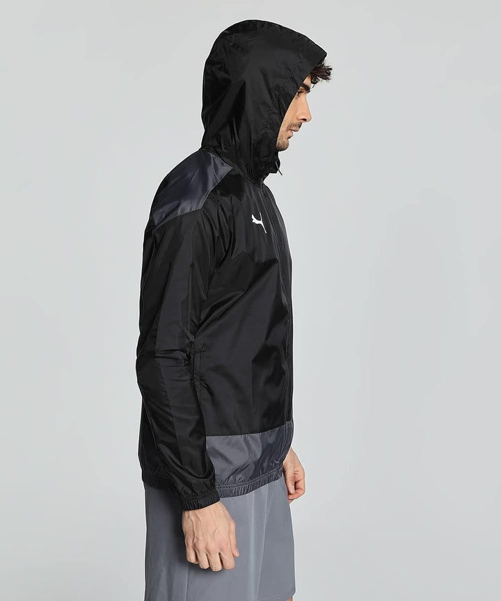 PUMA Herren, teamGOAL 23 Training Rain Jacket Trainingsjacke Puma Black-Asphalt XS, Puma Black-Aspha