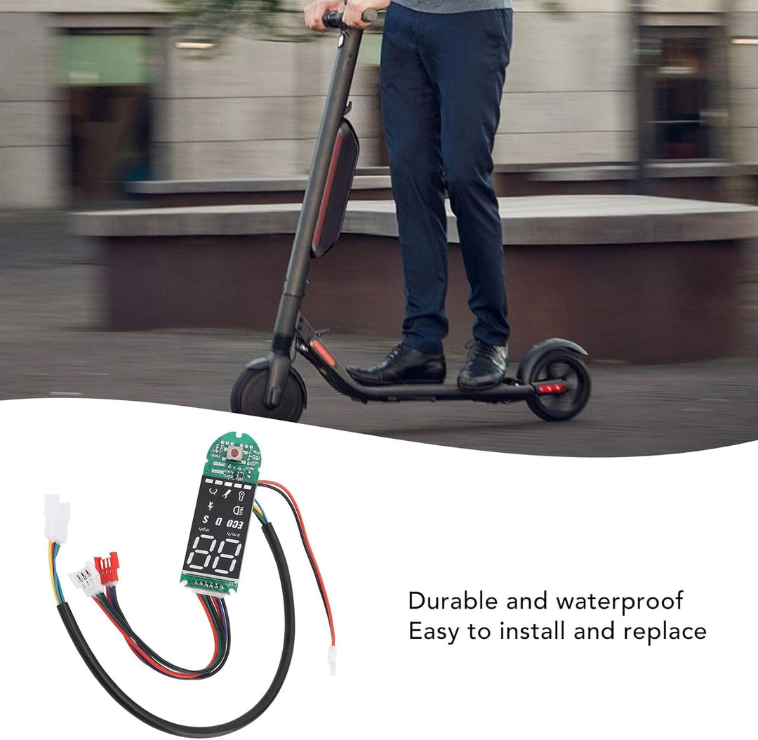 HERCHR Elektroroller Armaturenbrett, 8,5–10 Zoll Elektroroller Armaturenbrett Platine Datenanzeige B